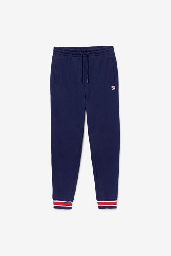 Fila Galena Track Men's Pants - Navy,NZ 39-82541